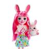 Enchantimals - Muñeca con Mascota - Bree Bunny y Twist