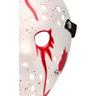 Máscara de hockey sangrienta viernes 13, color blanco/rojo, unisex ㅤ