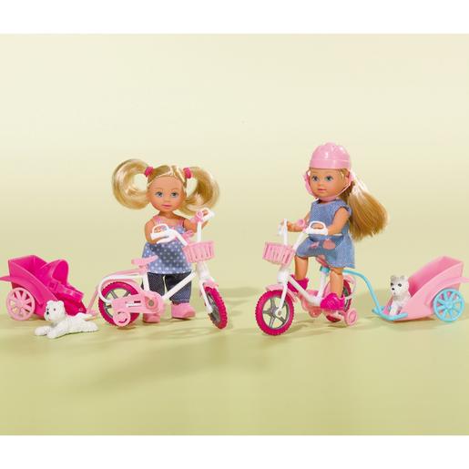 Simba - Evi con Bicicleta y Remolque (varios modelos)