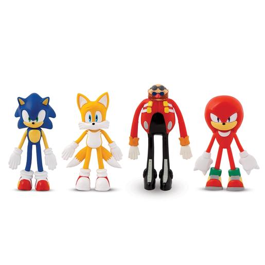 Toy Partner - Set de Figuras Sonic 4 piezas