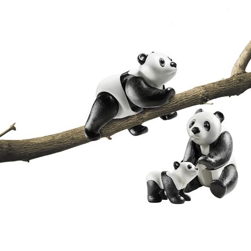 Playmobil - Pandas con Bebé 70353