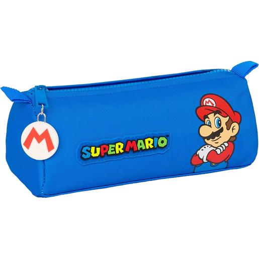 Safta - Super Mario - Portatodo Con Cremallera Y Compartimiento