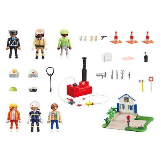 Playmobil - Misión de rescate: juego de figuras versátiles ㅤ