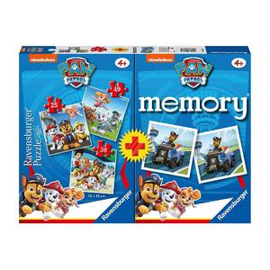 Ravensburger Ib�rica Ranvensburger-patrulla canina-pack juego de memoria + 3 puzzles