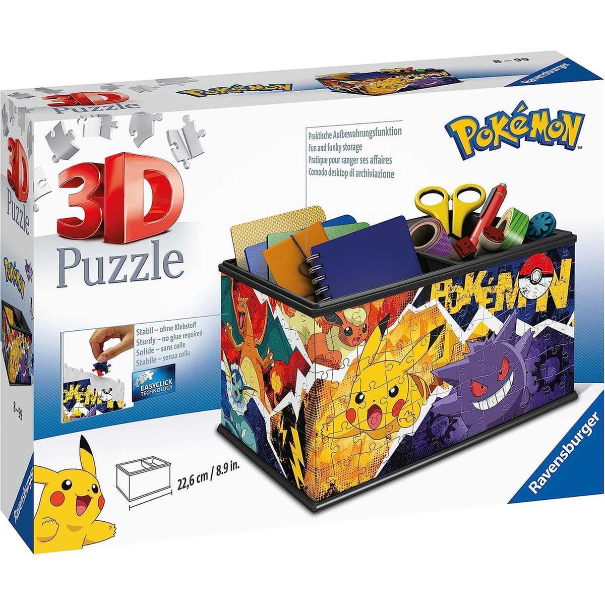 Puzzle 3D pokemon de segunda mano por 10 EUR en Getafe en WALLAPOP