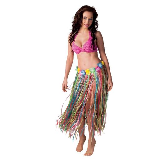 Maxi falda hawaiana de rafia, Carnaval Accesorio