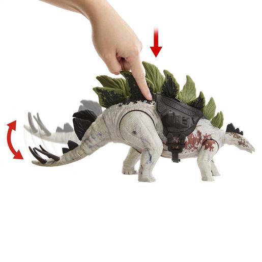Mattel - Jurassic World - Jurassic World Gigantic Trackers Dinosaurio Stegosaurus ㅤ