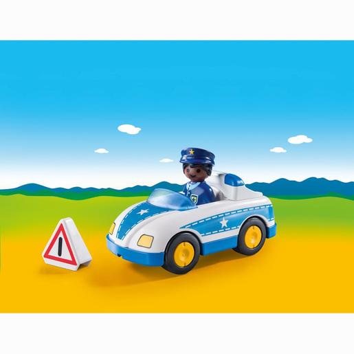 Playmobil - 1.2.3 Coche de Policía