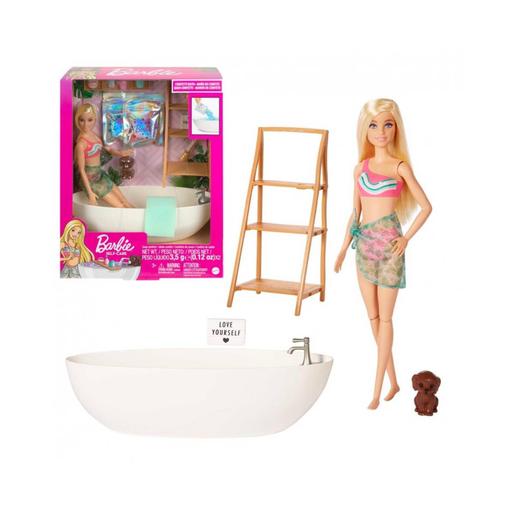 Barbie - Playset muñeca y baño