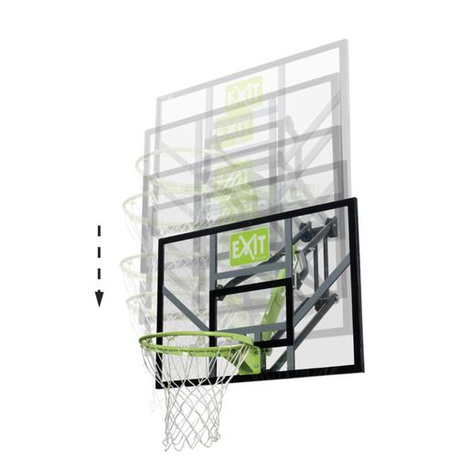 Exit - Tablero de baloncesto Galaxy transparente para pared