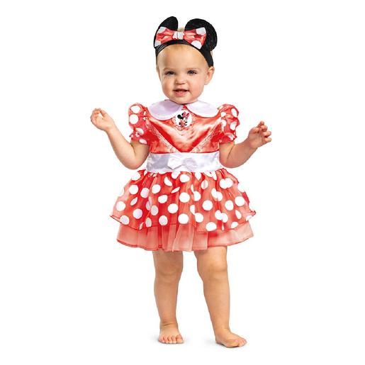 Minnie Mouse - Disfraz infantil 12-18 meses, Halloween Disfraz Niño