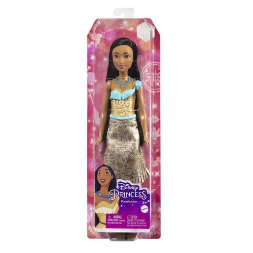 Disney - Muñeca princesa Pocahontas con pelo largo, juguete