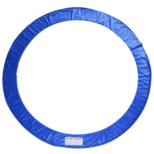 Homcom - Funda acolchada de protección borde camas elásticas 244 cm Azul