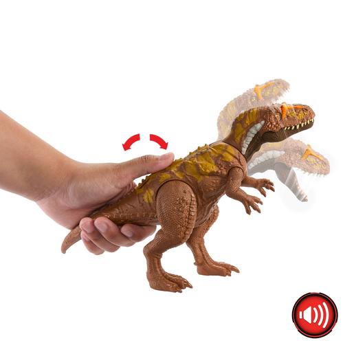 Mattel - Jurassic World - Mundo Jurásico Megalosaurio Rugido Salvaje ㅤ