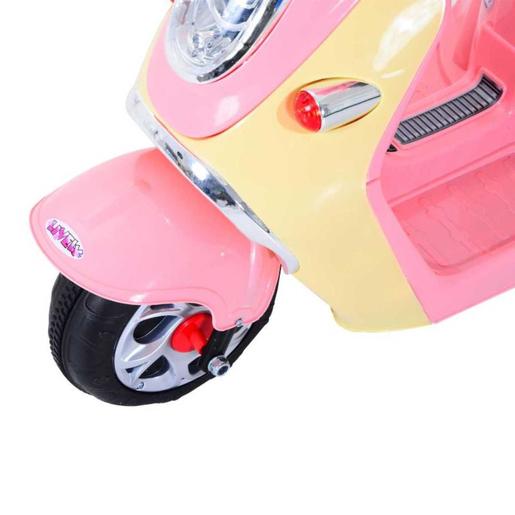 Homcom - Moto Eléctrica Infantil Tipo Triciclo HomCom