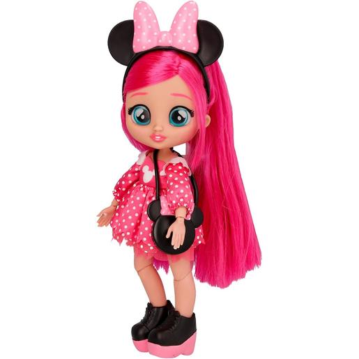 Bebés Llorones - Minnie Mouse - Muñeca articulada con accesorios ㅤ