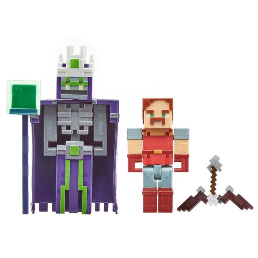 Minecraft - Pack 2 Figuras Comic Maker Dungeons (varios modelos)