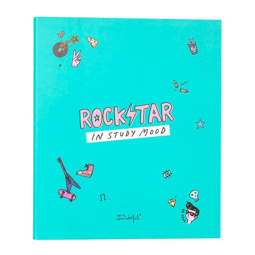 Mr. Wonderful - Rockstar In Study Mood - Carpeta Archivadora