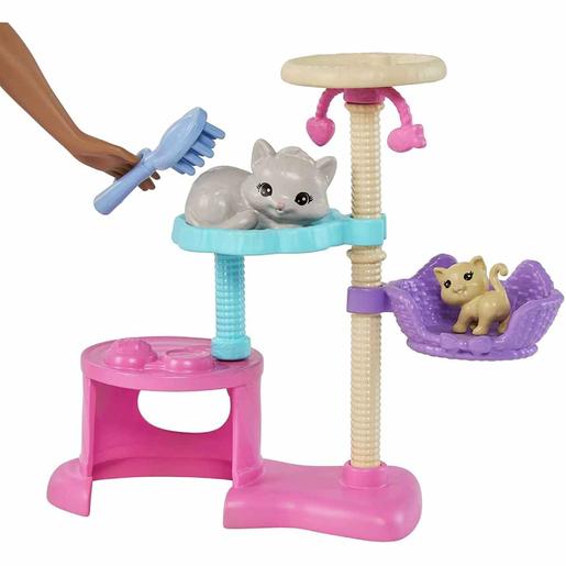 Barbie - Kitty Condo - Muñeca y gatitos