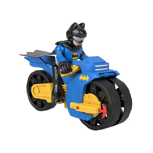 Fisher Price - Batman - Vehículo de juguete Imaginext DC Super Friends Batman con Moto XL ㅤ