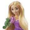 Disney - Rapunzel - Muñeca princesa y caballo de juguete, Mattel HLW23