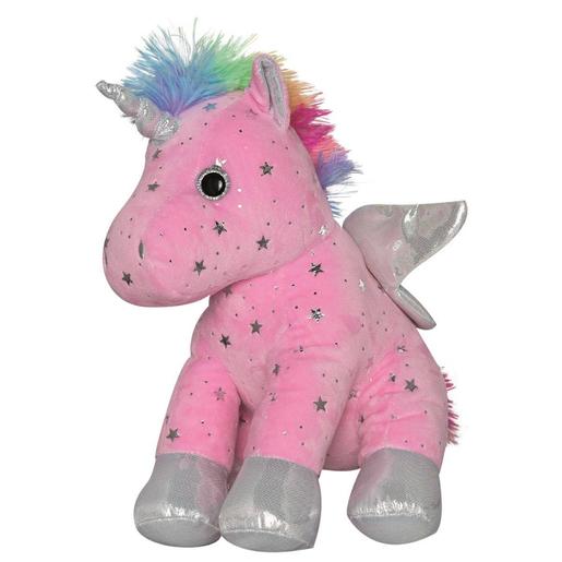 Peluche unicornio sentado 15 cm (varios colores)