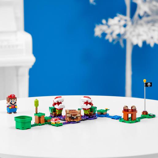 LEGO Super Mario - Set de expansión: desafío desconcertante de las Plantas Piraña - 71382