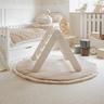 MeowBaby - Escalera de madera Montessori color blanco escalada para niños