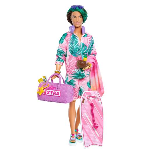 Barbie - Muñeco Ken Estilo Tropical con Accesorios ㅤ