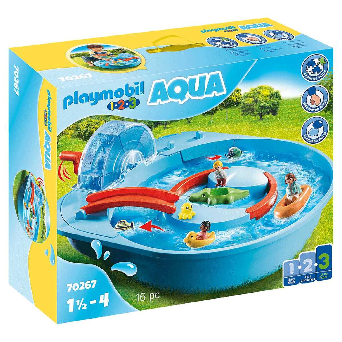 Encantador átomo Leyenda Playmobil 1.2.3 - Parque acuático - 70267 | Playmobil 123 | Toys"R"Us España