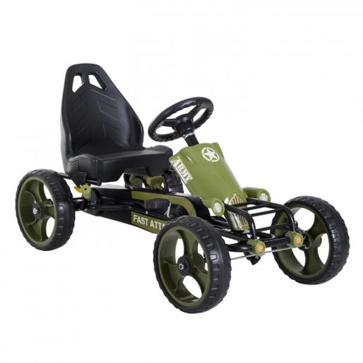 Homcom - Go-Kart a pedales para niños