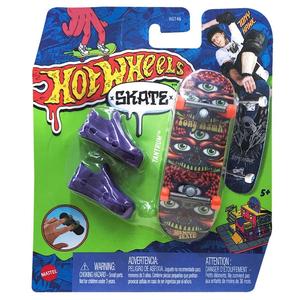 Imagen de Hot Wheels - Monopatín de juguete con zapatillas para dedos, modelos surtidos (Varios modelos) ㅤ