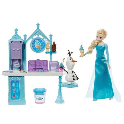 Mattel - Frozen - Heladería Mágica de Elsa y Olaf Juguete ㅤ