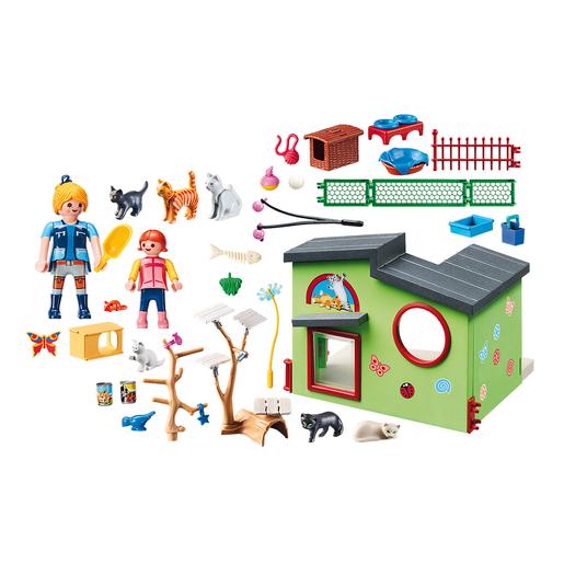 factor Disparo Simplificar Playmobil - Refugio para Gatos - 9276 | City Life Clinica Veterinaria |  Toys"R"Us España