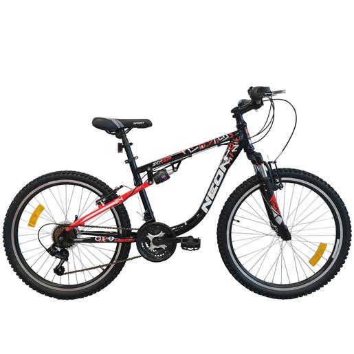 Wildtrak - Bicicleta 24 pulgadas para niños 8-10 años con frenos a