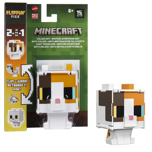 Mattel - Figura articulada Minecraft Intercambiable 2 en 1 ㅤ