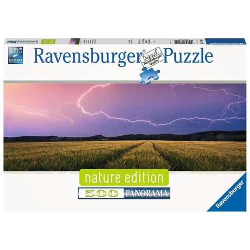 Ravensburger - Puzzle panorama paisaje tormenta veraniega, 500 piezas ㅤ