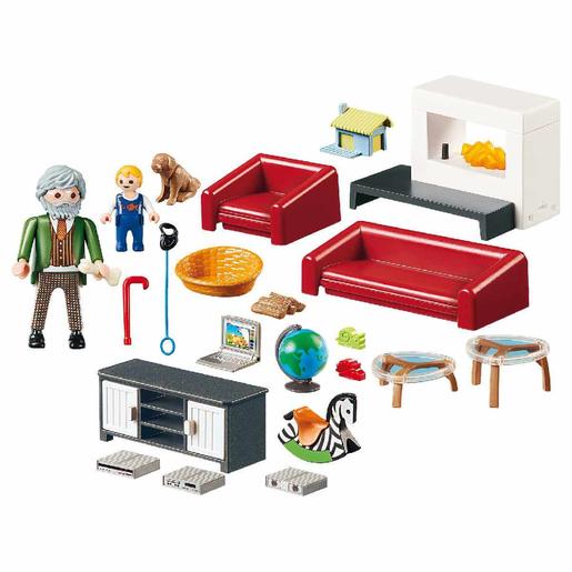 reunirse Despertar Condición previa Playmobil - Salón - 70207 | Casa Muñecas | Toys"R"Us España