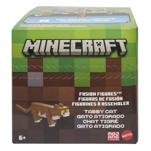 Minecraft - Gato atigrado - Figura de fusión