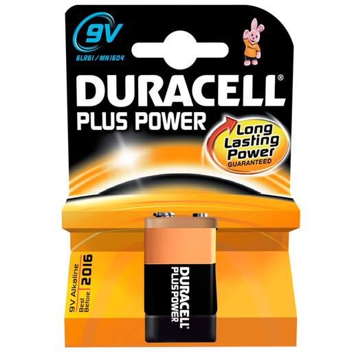 Duracell - Pila Duracell Plus 9V.
