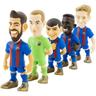 Bandai - Pack de 5 muñecos del Futbol Club Barcelona de 7 cm