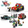 LEGO City - Rescate de bomberos y persecución policial - 60319