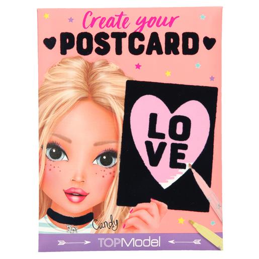 Create your postcard velvet Topmodel