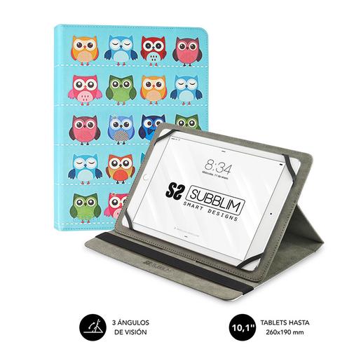 Funda tablet 10,1" Owls