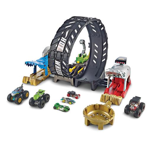 Hot Wheels - Playset Monster Trucks Mega Loop