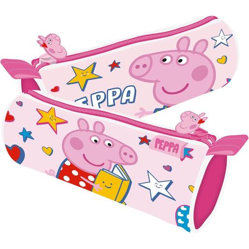 Peppa Pig - Portatodo cilíndrico lapicero de 21x7x7cm