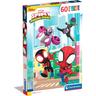 Clementoni - Puzzle Maxi Infantil de 60 Piezas - Los Amigos de Spidey ㅤ