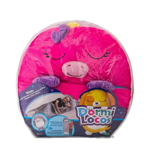 Dormi Locos - Peluche unicornio rosa pequeño
