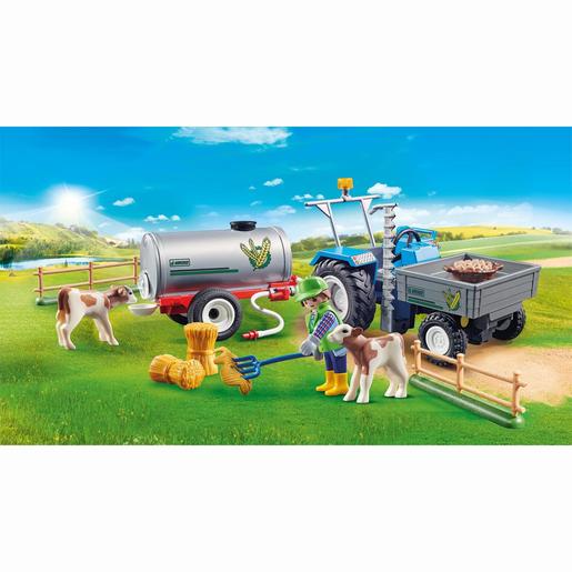 Playmobil - Tractor de Carga con Tanque 70367