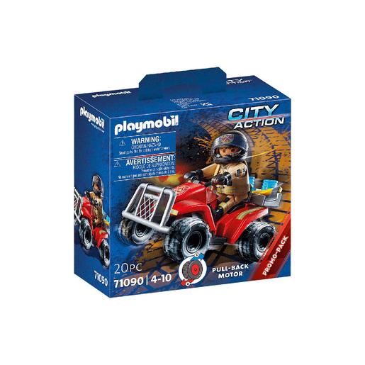 Playmobil - Bomberos Speed Quad - 71090